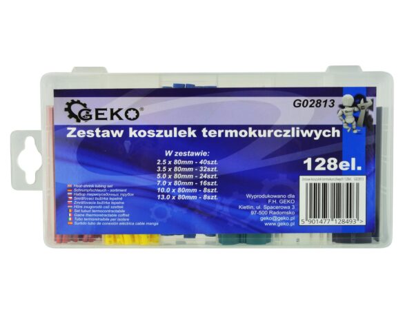 Zsugorcső készlet dobozban 128 darabos - Image 4