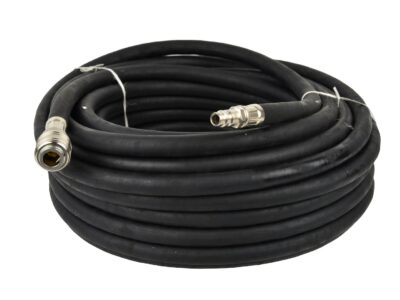 Levegőcső szerelt, gyorscsatlakozóval (gumi) 20m 10x15mm