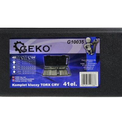 Torx készlet 41 részes műanyag kofferben