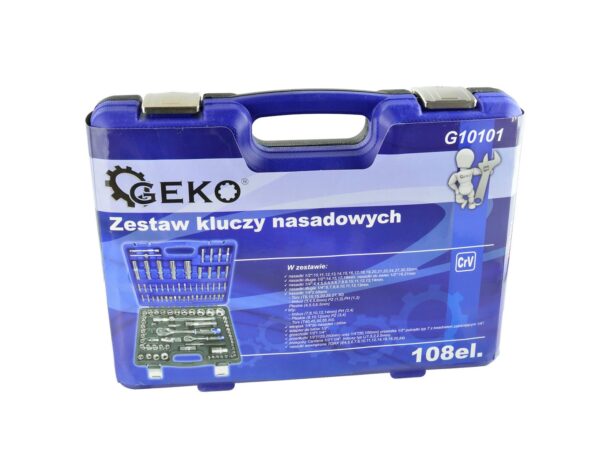 Dugókulcs készlet 108 részes műanyag kofferben - Image 2