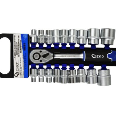 Dugókulcs készlet 1/2"19 részes 8-32mm CRV
