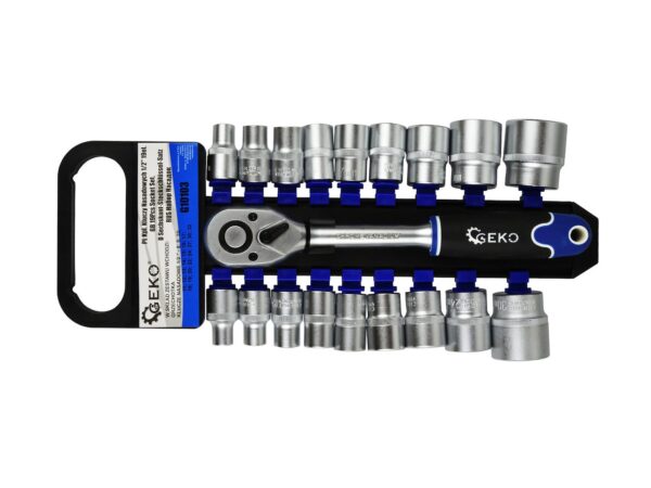 Dugókulcs készlet 1/2"19 részes 8-32mm CRV