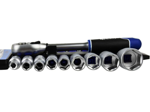 Dugókulcs készlet 1/2"19 részes 8-32mm CRV - Image 4