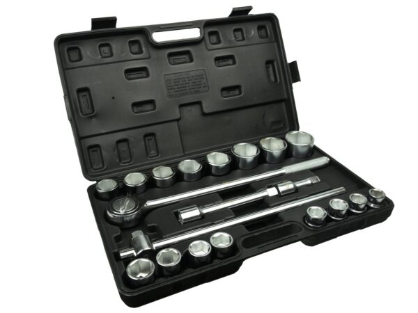 Dugókulcs készlet 21 részes 3/4" hatszög 21-50mm műanyag kofferben - Image 2