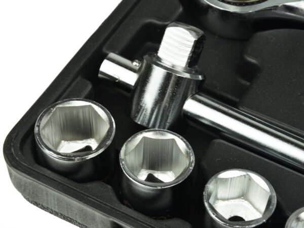 Dugókulcs készlet 21 részes 3/4" hatszög 21-50mm műanyag kofferben - Image 6