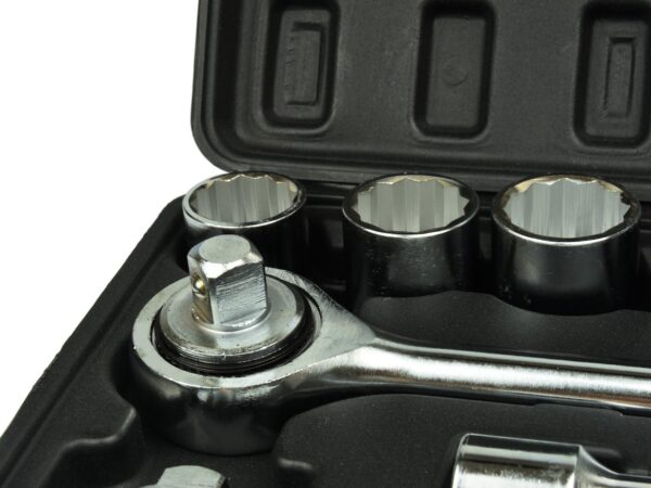 Dugókulcs készlet 21 részes 3/4" tizenkétszögű 21-50mm műanyag kofferben - Image 2