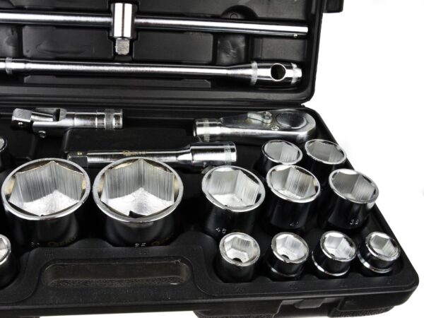 Dugókulcs készlet 26 részes 3/4" hatszög 21-65mm műanyag kofferben - Image 14