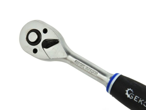 Racsnis hajtókar 1/4" PROFI gumirozott - Image 4