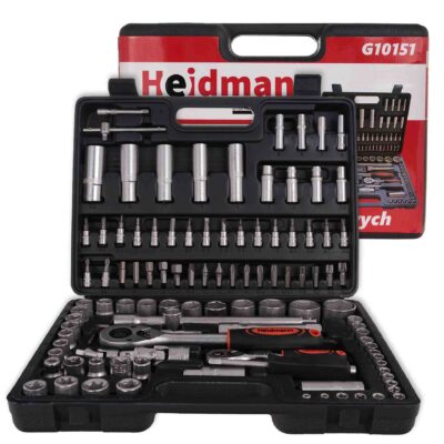 Dugókulcs készlet 108 részes 1/4",1/2" műanyag kofferben
