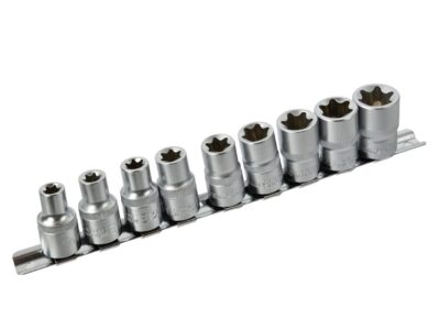 Torx dugókulcs készlet 10 részes 1/2" E 10-24