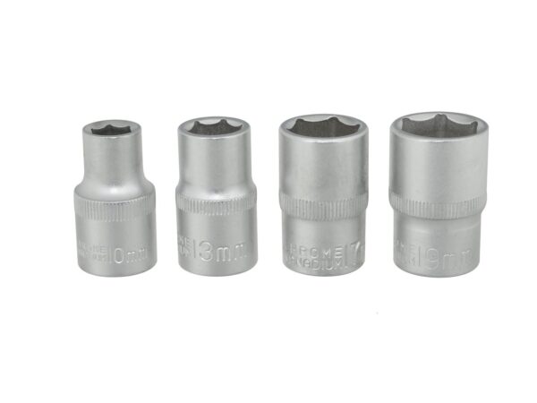 Dugókulcs készlet 4 részes 1/2" (10-13-17-19mm)