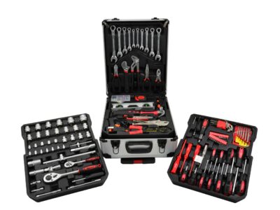 GEKO Szerszámkoffer 187 részes készlet kulcsokkal