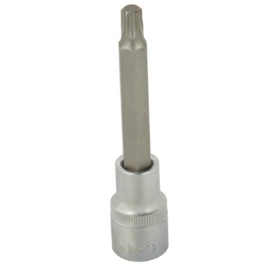 Hatszög dugófej - Torx bitfej 100mm CRV T-45