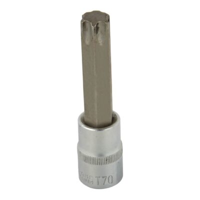 Hatszög dugófej - Torx bitfej 100mm CRV T-70
