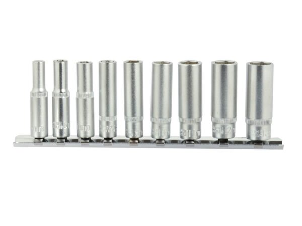 Belső Torx dugókulcs készlet 5-13mm 1/4" hatszög dugókulcs CRV 9 részes