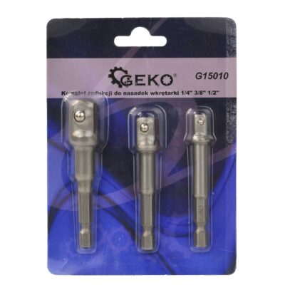 Dugókulcs adapter készlet 1/4" 3/8" 1/2"