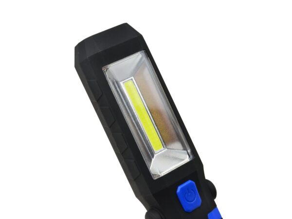 COB LED szerelőlámpa 230/12V 3W Li-on 2800mAh + USB töltő - Image 3