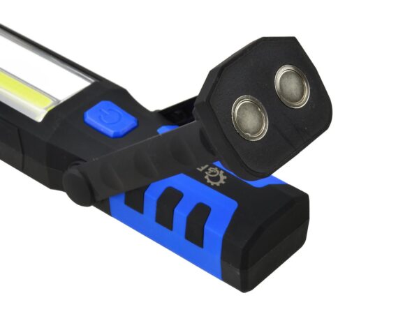 COB LED szerelőlámpa 230/12V 3W Li-on 2800mAh + USB töltő - Image 6