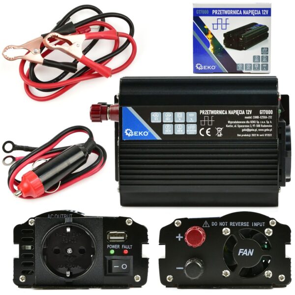 12V inverter feszültségátalakító 230V 250W - Image 11