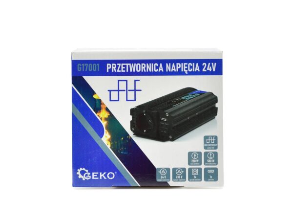 24V inverter feszültségátalakító 230V 250W - Image 10