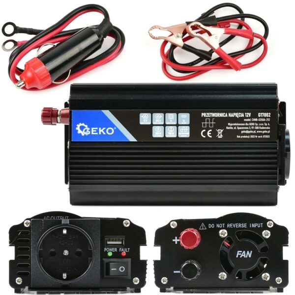 12V inverter feszültségátalakító 230V 350W - Image 11