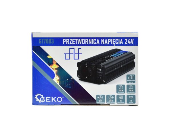 24V inverter feszültségátalakító 230V 350W - Image 10