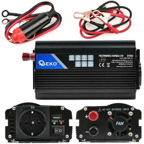 24V inverter feszültségátalakító 230V 350W - Image 11
