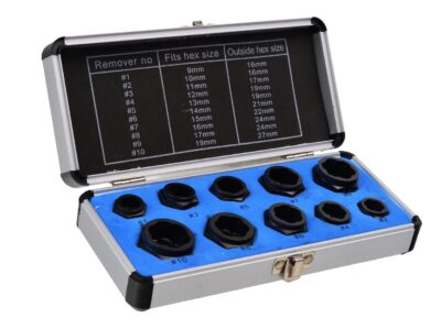 Kerékőr és sérült csavar leszedő készlet 10 részes