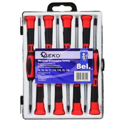 Csavarhúzó készlet Torx 8 részes