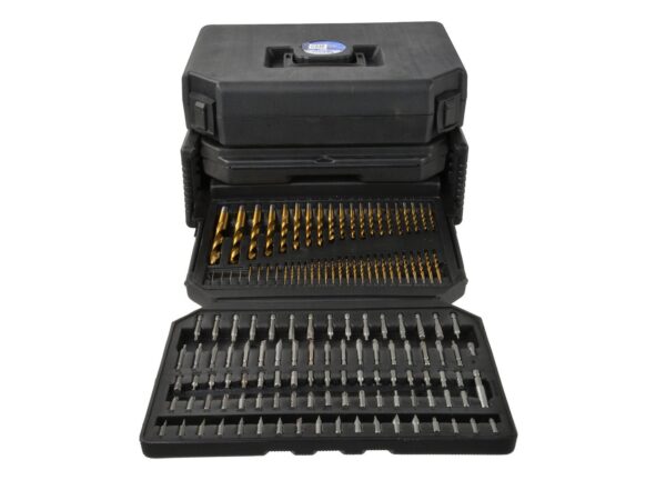300 darabos fúrószár, BIT, TORX, és kőrkivágó készlet - Image 15