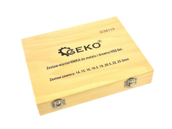 Fúrókészlet szűkített szárral 8r. Eszterga Hss fúró készlet - Image 5