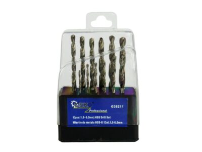 Fémfúró készlet 1.5-6.5 13 részes