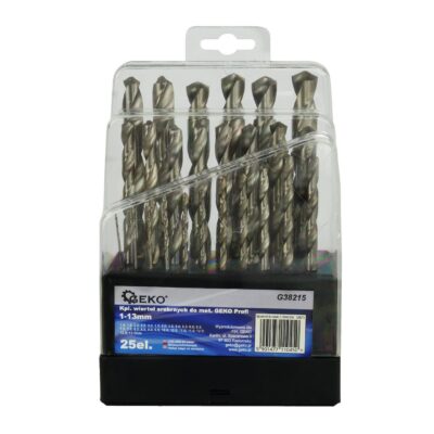 Fémfúró készlet 1-13mm 25 részes