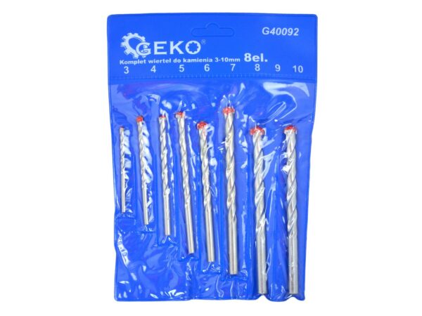 Betonfúró készlet 3-10mm 8 részes - Image 2