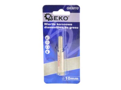 Körkivágó gyémánt lyukfúró vizes fúráshoz GRES 10 mm