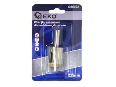 Körkivágó gyémánt lyukfúró vizes fúráshoz GRES 22 mm
