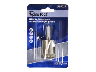 Körkivágó gyémánt lyukfúró vizes fúráshoz GRES 25 mm