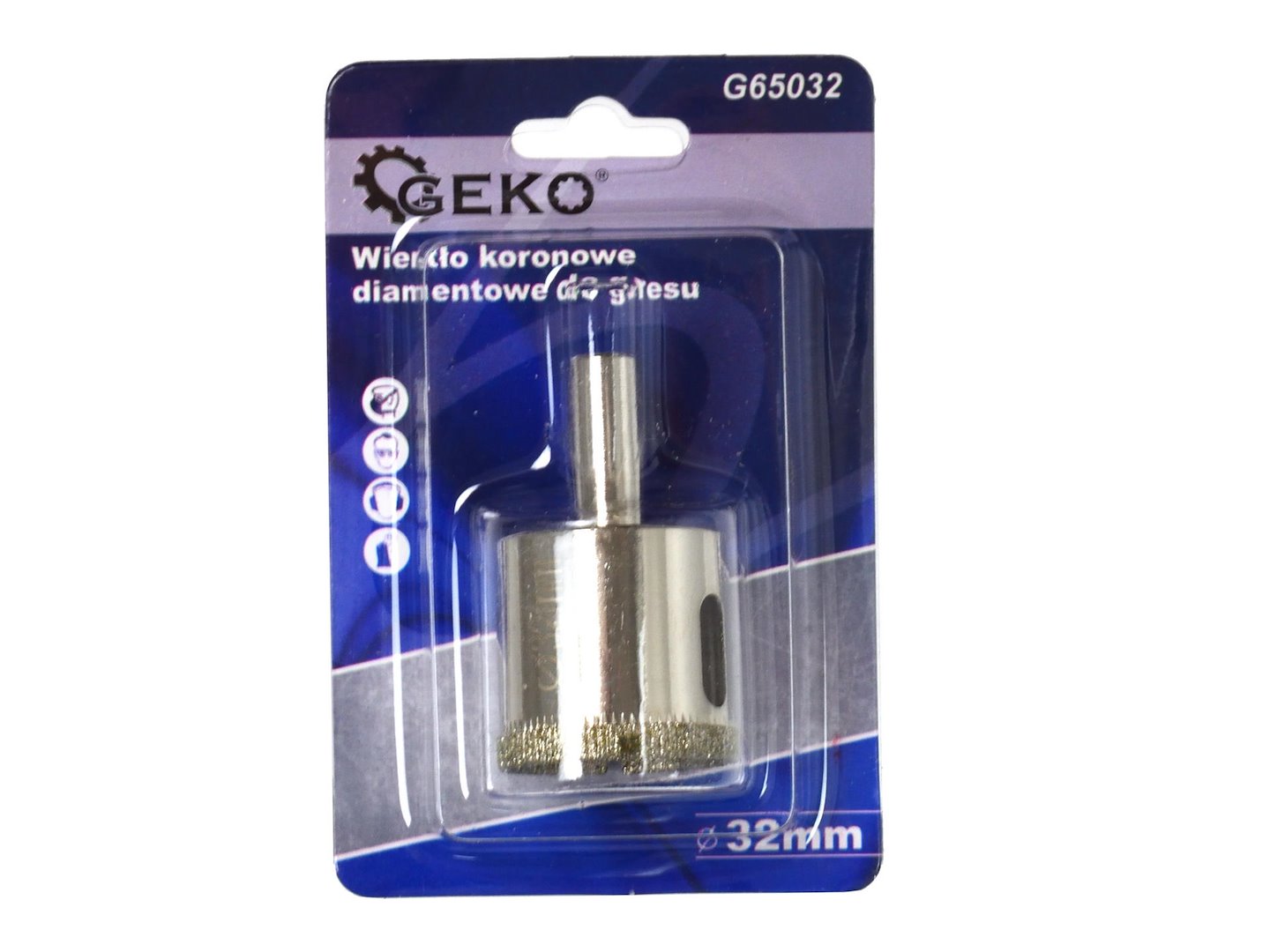 Körkivágó gyémánt lyukfúró vizes fúráshoz GRES 32 mm