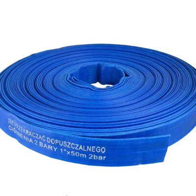 PVC Vízszállító lapos tömlő locsolótömlő 1" - 50m