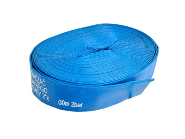 PVC Vízszállító lapos tömlő locsolótömlő 2" - 30m
