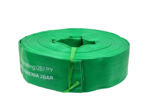 PVC Vízszállító lapos tömlő locsolótömlő 2" 19m 2 BAR