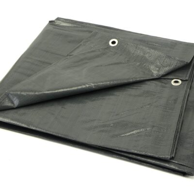 Takaróponyva 8x12m vastag szürke 120gr