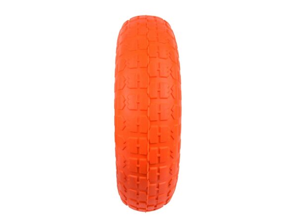 Talicska kerék fém felnis, tömör, golyós csapágyas 4.00-6 PU - Image 3