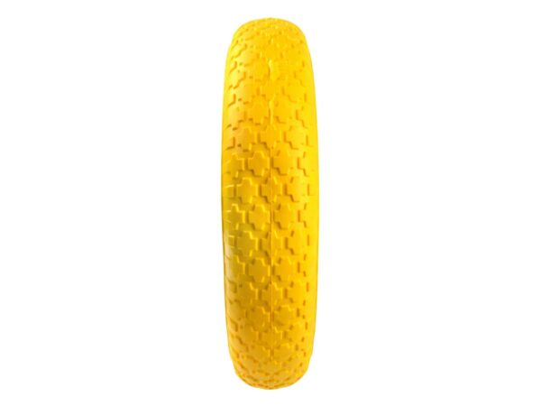 Talicska kerék fém felnis, tömör, golyós csapágyas 3.50-8 PU - Image 2