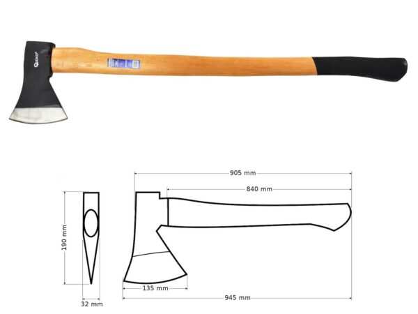 Fejsze PROFI 1600Gx32" - Image 5