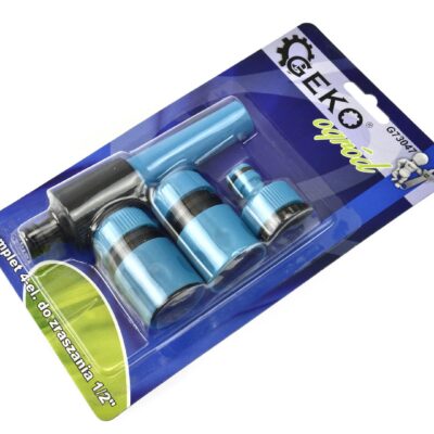 Tömlőcsatlakozó készlet 4db-os, 1/2"-os BLUE LINE (blisteres)