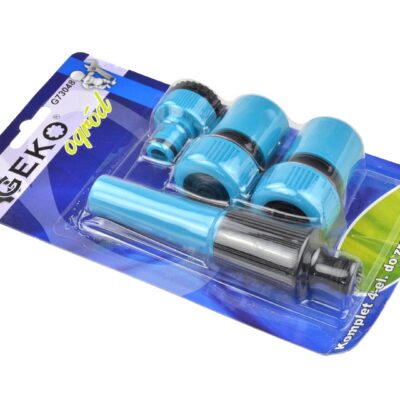 Tömlőcsatlakozó készlet 4db-os, 3/4"-os BLUE LINE (blisteres)
