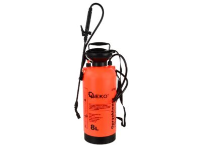 Erősített nagynyomású (3.2 bar) félháti permetező 8L