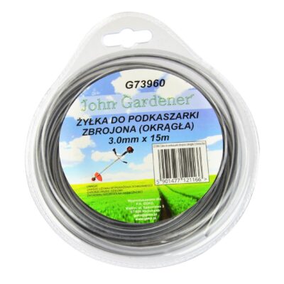 Fűkasza damil, kerek 3.0mm x 15m