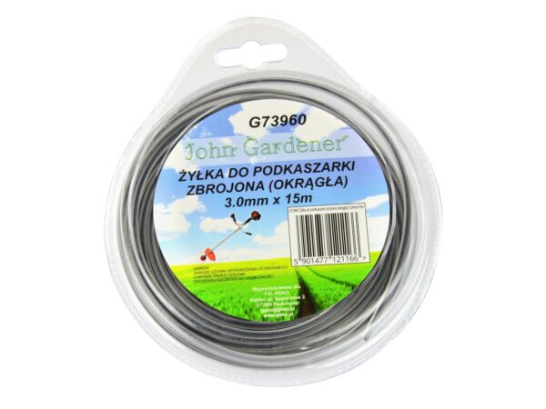 Fűkasza damil, kerek 3.0mm x 15m